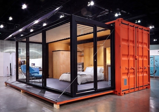 20 Ft Expandable Shipping Container House Conex Luxury Mobile House Hotel